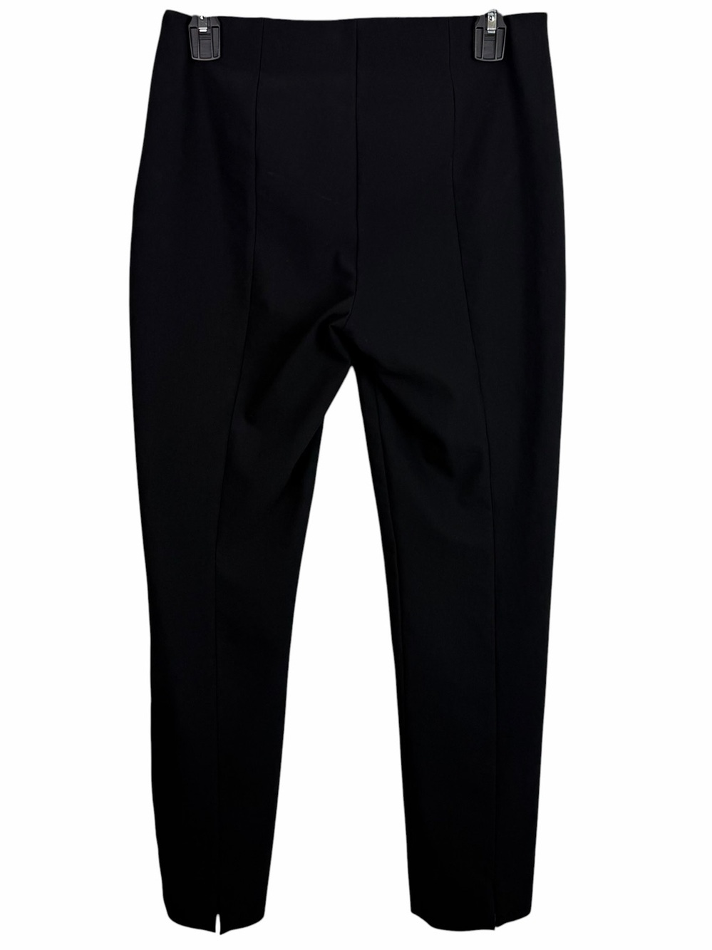 Vince | Black Pull On Slit Leg Pants
